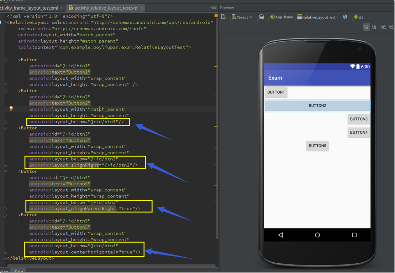 Android开发自学笔记(Android Studio)—4.1布局组件