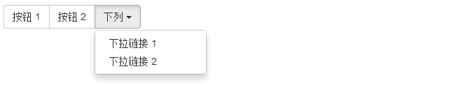 Bootstrap 按钮组
