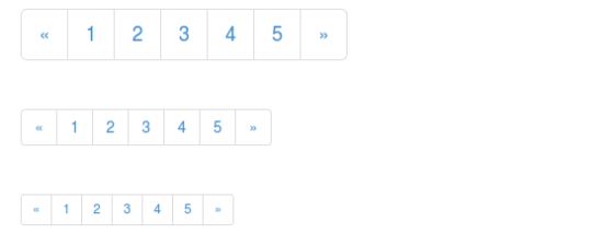 Bootstrap 分页