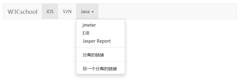 Bootstrap 下拉菜单（Dropdown）